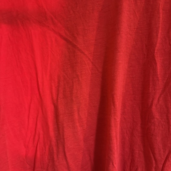 7 for all mankind Red Long Sleeve Shirt Size Large - Picture 5 of 6